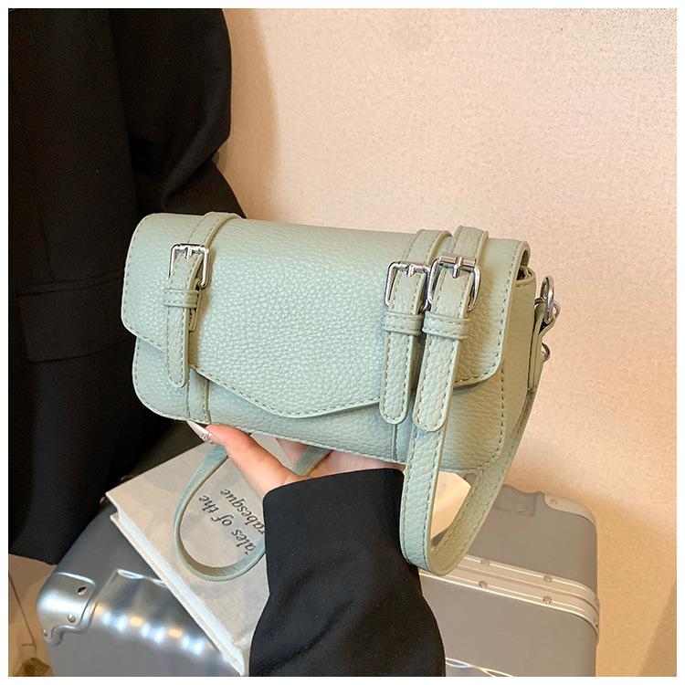 

Модная сумка Женская новая универсальная сумка через плечо Повседневная сумка-мессенджер зелёный