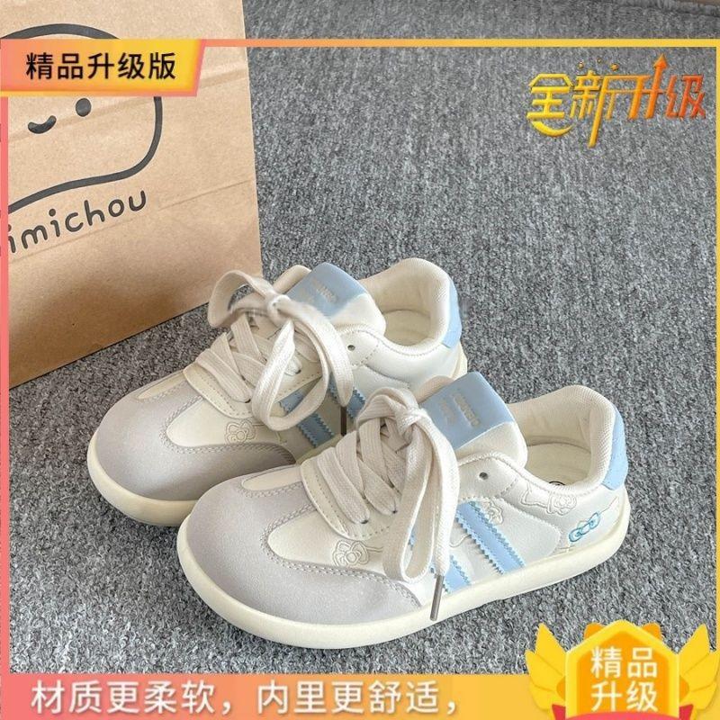 Campus style, board shoes women's new versatile niche shoes platform white shoes cute yellow