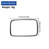 For Toyota Camry 2012-2014 LHD Rear Cup Holder Frame Black Carbon Fiber Trim Cover Interior Accessories Upgrade Kit