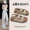 Sandals Female Summer New Thick-soled Heightening Fairy Style Versatile College Style Casual Sports Shoes