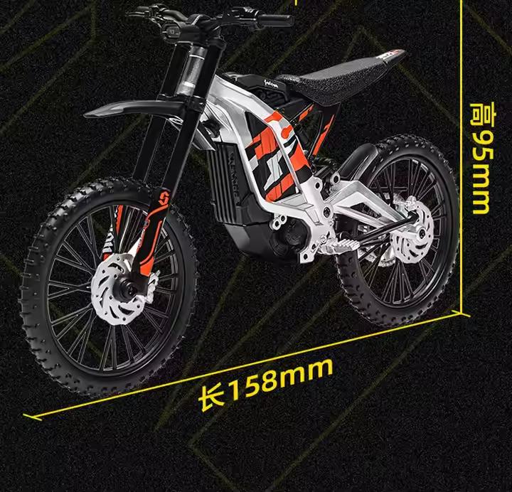Adult Surron Plastic Light Bee X Toy Sur Ron Action Figures Toy Bike Assembly Model Boy Toy Spare Parts