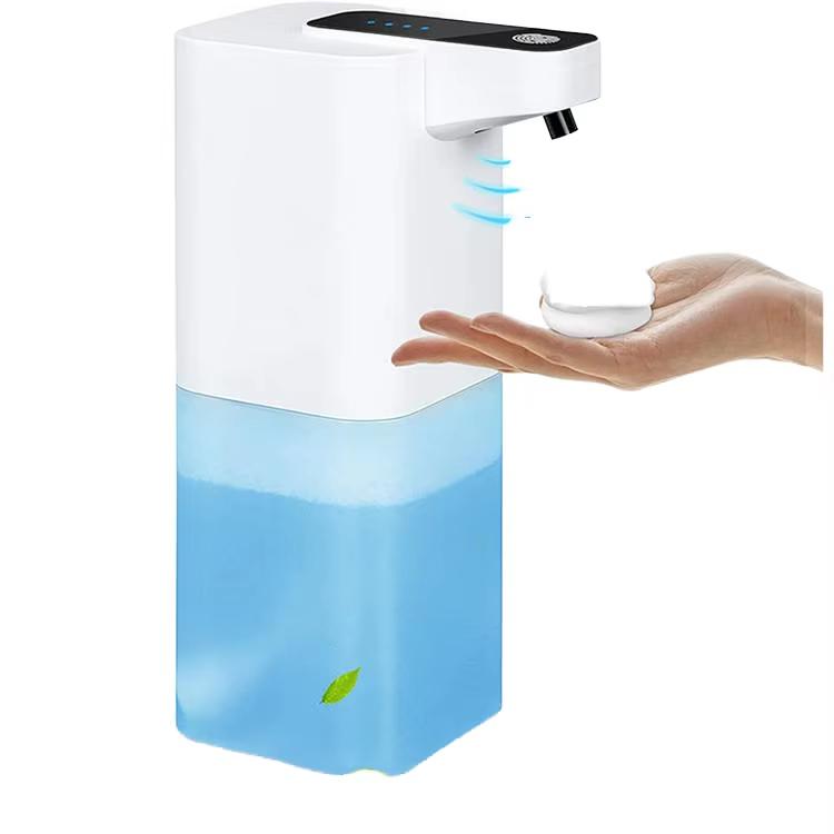 Automatic Soap Dispenser Foam Soap Dispenser Soap Dispenser Wall Mount Wall Mounted Soap Dispenser (as the picture,No Plug Required&5 V)