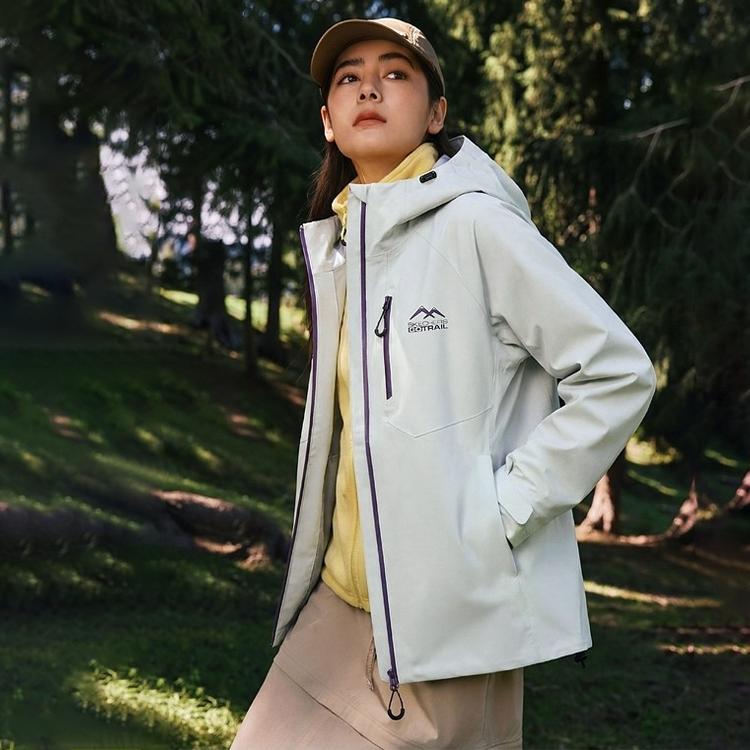 Skechers Outdoor Running Sports Comfortable Waterproof Windproof Durable Water-Resistant Jacket Unisex Jacket P226U004-00MV