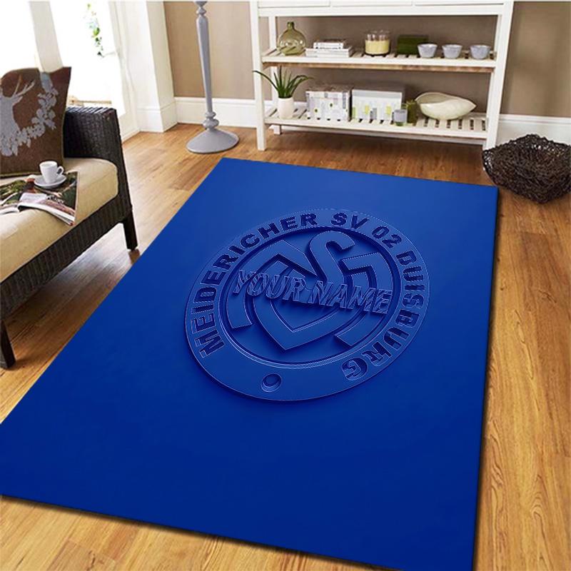 Msv Duisburg Custom Name Carpet Rug For Living Room Bedroom Home Sofa Decoration Kids Play Nonslip Floor Mat