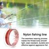 100 M/0,5 MM Nylon Angelschnur Abriebfest Salzwasser Süßwasser Heavy Duty Geflochtene Draht Schnur Outdoor Angeln Zubehör