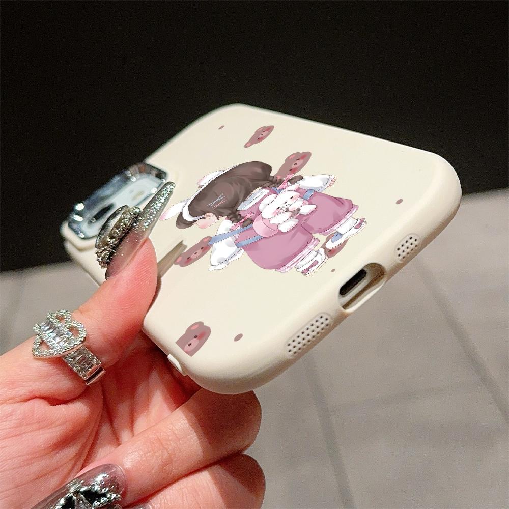 Solid Color Silver Edge Lens Soft Liquid Silicone Shockproof Phone Case for iPhone Samsung Huawei Honor Xiaomi Redmi OPPO Realme Vivo Infinix Tecno