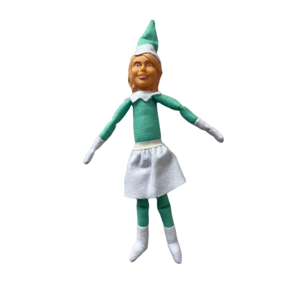 Decorative Dolls On The Fireplace, Decorations On The Shelves Of Plush Toys, Unisex