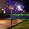 1 Pack Solar Fireworks Lights Outdoor,Holiday Lighting Firework Lights for Garden Patio,Wedding,Wall Decor Party Lights