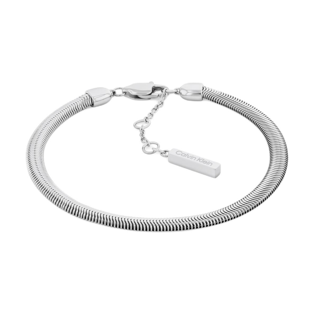 Calvin Klein Original Design Stainless Steel Bracelet Women bracelets Multicolor 35000796 Silver