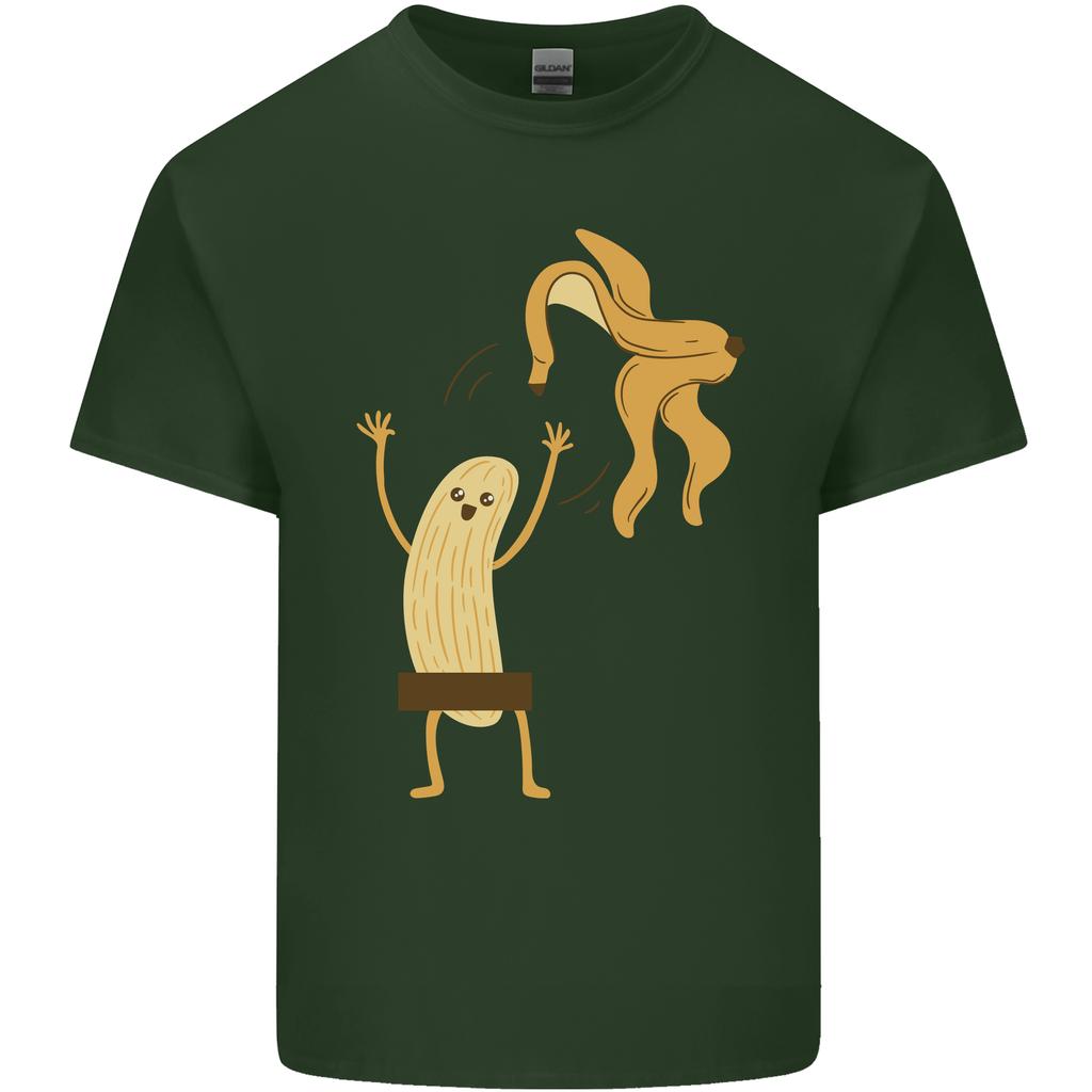Get Naked Censored Banana Funny Unisexs Light Cotton TShirt