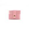 Compact Velvet Jewelry Box for Rings & Earrings