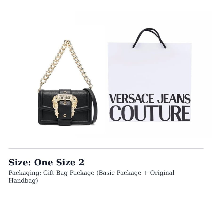 VERSACE JEANS COUTURE Polyester Handbag, Shoulder