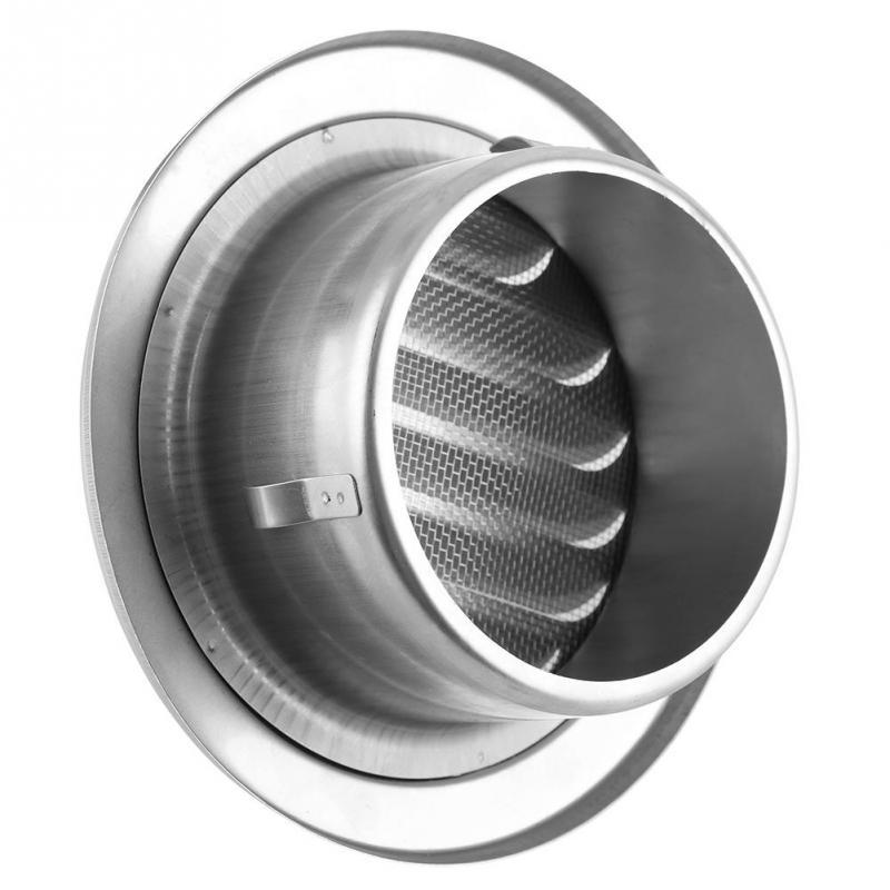 Stainless Steel Wall Air Vent Round Flat Grille Ducting Ventilation Cover Insect Mesh At Affordable S Free Real Reviews With Photos Joom Stainless Steel Wall Air Vent Round, How To Close Round Air Vents