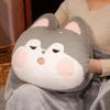 Thickened Cartoon Animal Pillow Hand Insertion Type Nap Pillow Throw Pillow Blanket  Summer Winter