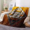 1pc Borussia Print Flannel Blanket, High quality Comfortable for All Seasons, Home Decor, Warmth and Comfort, Perfect for Christmas Gifts17