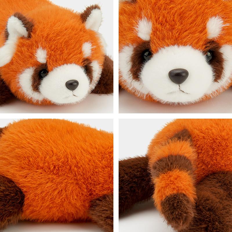 Pluszowa Poduszka Lalka Panda, Lalka Zwierzęca Szop, Lalka Szmaciana Prezent