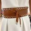 New Rivet Wide Binding Waist Belt Shein WISH Belt
