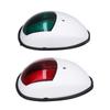 2 Pcs LED Boat Navigation Light Green   Red Port 1NM Visibility IP66 Waterproof LED Boat Bow Lights  1224V