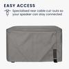 Kwmobile Dust Cover for Marshall Acton III Wireless/Acton 3 - Protective Speaker Cover, Scratch-Resistant, Dust-Resistant, Gray