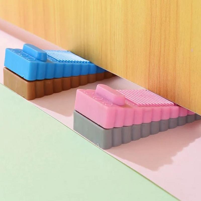 1Pcs Safety Silicone Door Stop Stoppers Block Wedge Doorstops Door Stopper Home