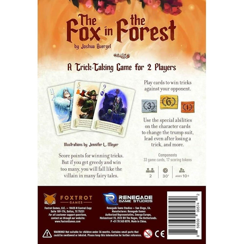 Renegade Games Studios The Fox in the Forest Card Game