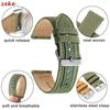 20mm 22mm Braided Canvas Watch Band for Samsung Galaxy 3/4 40mm 44mm Classic 46/42mm Quick Release Bracelet for Huawei Straps