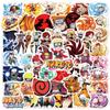 100-Pack Naruto Anime Character Graffiti Stickers for Suitcases, Cars, Laptops, Water Bottles, and Phones