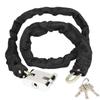 6 Ft Chain And Lock Kit Heavy Duty Chain Lock Security Long Chain Bike W/ 3 Keys