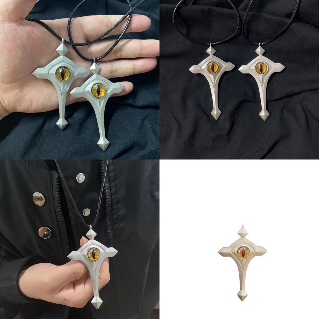 Identity Alva V Lorenz Eye Pendant Necklace With Alloy Geometric For Daily