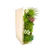 Book Flower Succulent Arrangement Succulent Fake Book Artificial Book Flower Succulent Lulu's - Book-shaped Arrangement, Greenery, Stand, Height