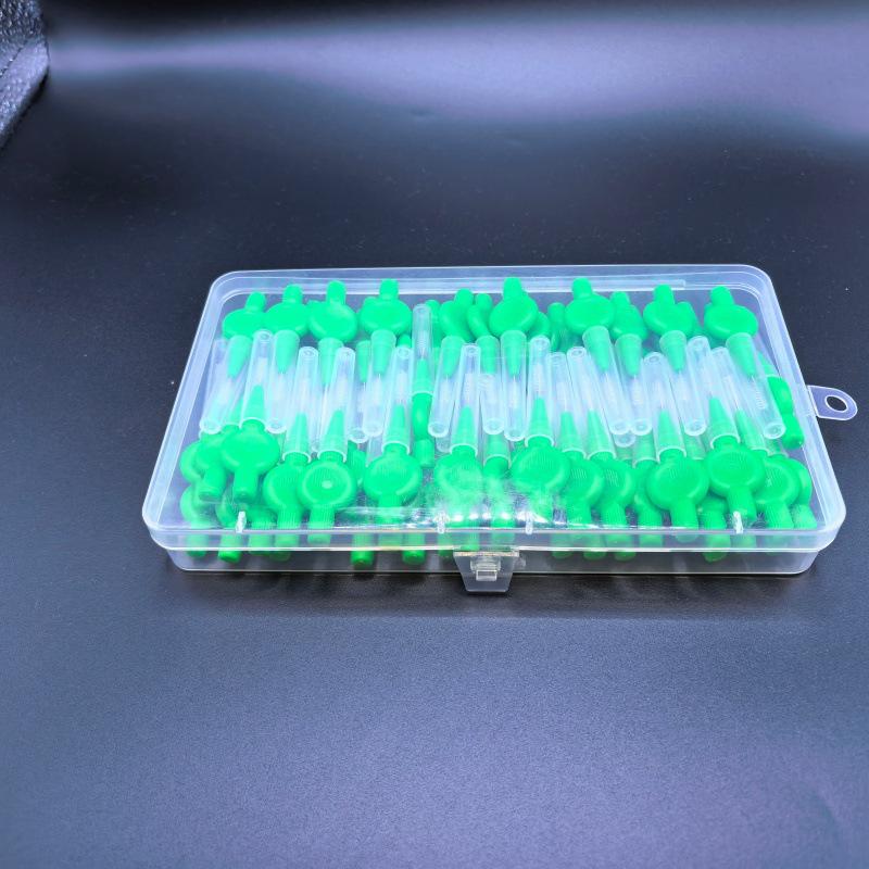 Interdental Round Gap Brush & Orthodontic Toothbrush for Oral Care