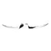 2PCS Chrome Front Bumper Lower Trim 2058851374 Replacement for Benz C‑Class W205 C205 A205 S205