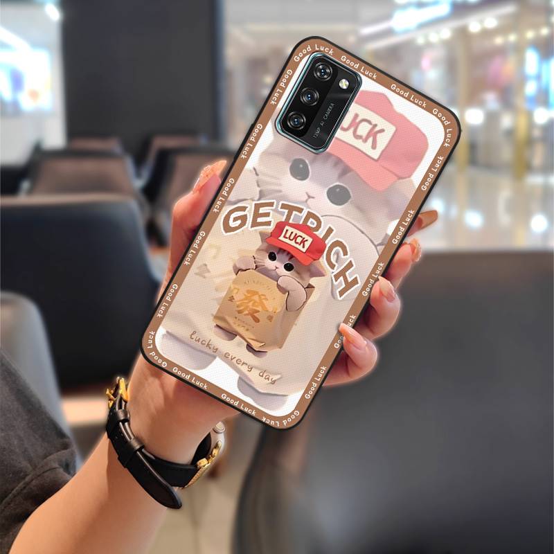 Durable Back Cover Phone Case For Blackview A100 Waterproof Shockproof Graffiti Anti-knock Cartoon Phone Pouch Full Wrap
