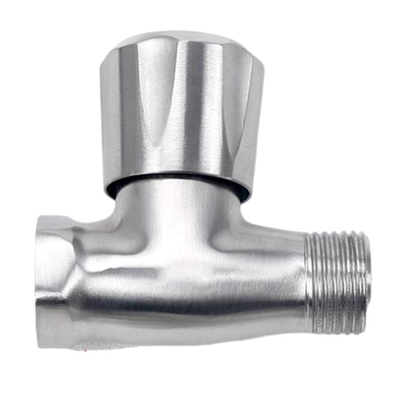 1/2Inch Stainless Steel Water Splitters Valves Accessory for Shower Faucet Sprayers Nozzle Bathroom Sink and Heaters