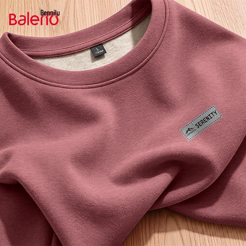 Baleno Men's Thermal Long-Sleeve Crew Neck Base Layer