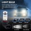 A44Z-2X 6000K Super White H10 9045 9145 9140 100W 1200LM LED Fog Light Bulb Projector Driving DRL
