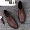 Summer Men Office Formal Shoes Slip On Loafers White Moccasins Male Wedding New Vintage Genuine Leather Luxe Mens Slip On Shoes