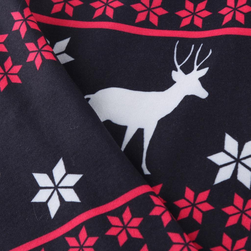 Christmas Mother T-shirt Pants Family Pajamas Sleepwear Outfits