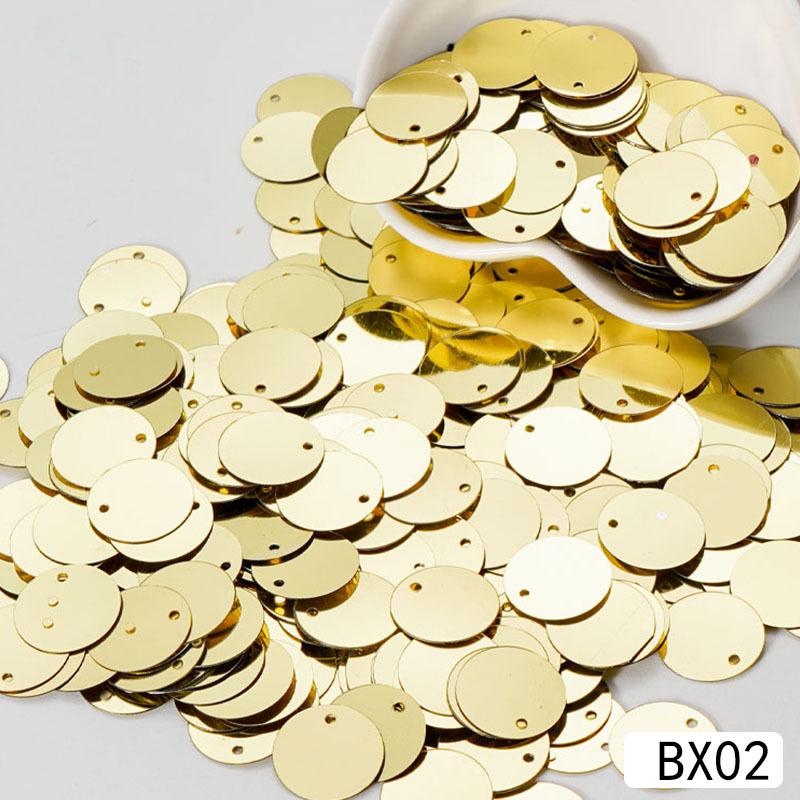 

30Mmtransparent Flat Round Loose Sequins Paillettes Sewing Wedding Craft Women Garments Accessories