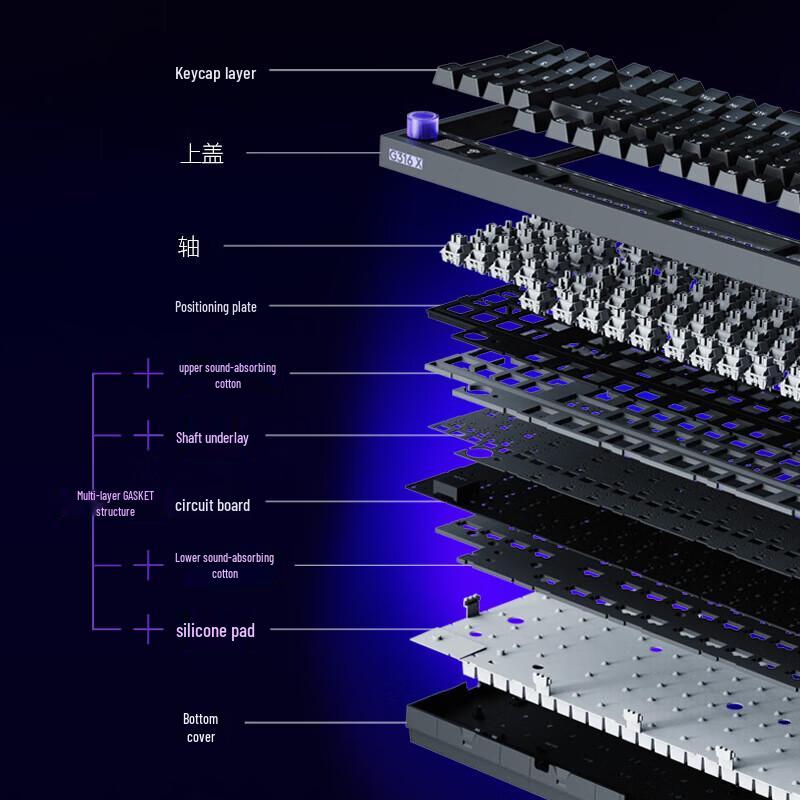 Logitech G316X 98-Key RGB Hot-Swappable Mechanical Keyboard