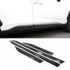 For Toyota RAV4 RAV 4 XA50  - Hybrid ABS Carbon Fiber Car Side Door Body Molding anti-scratch Protector Side Strips Trim