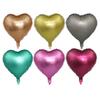 18-inch Heart-shaped Metallic Mixed Color Balloons (50pcs)