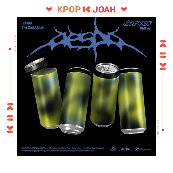 aespa [LEMONADE] 2nd Full Album (CAN ver. SmartAlbum) RANDOM