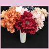 Elegant Silk Peony Artificial Flowers For Wedding Photography Home Decorations