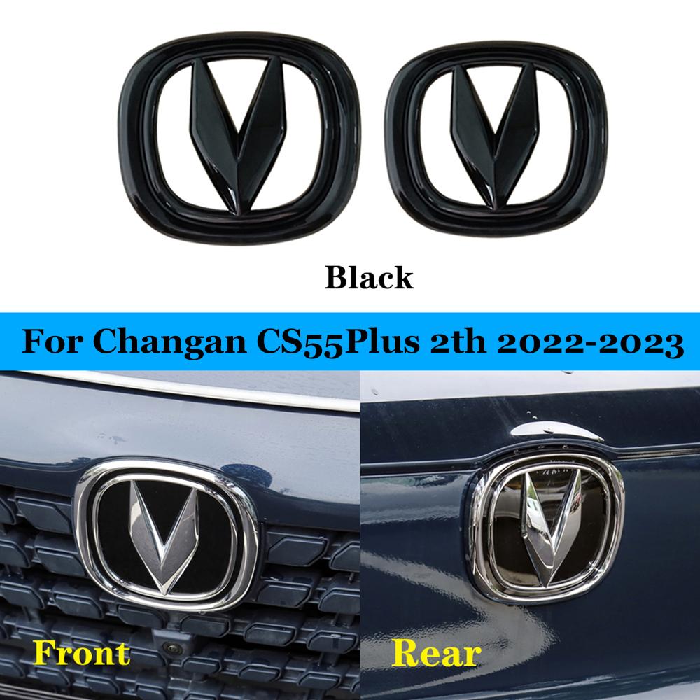 For Changan CS35 Plus CS55 Plus CS75 Plus Car Steering Wheel Logo Front Machine Logo Tail Door Logo Car Wheel Logo Cover Garnish