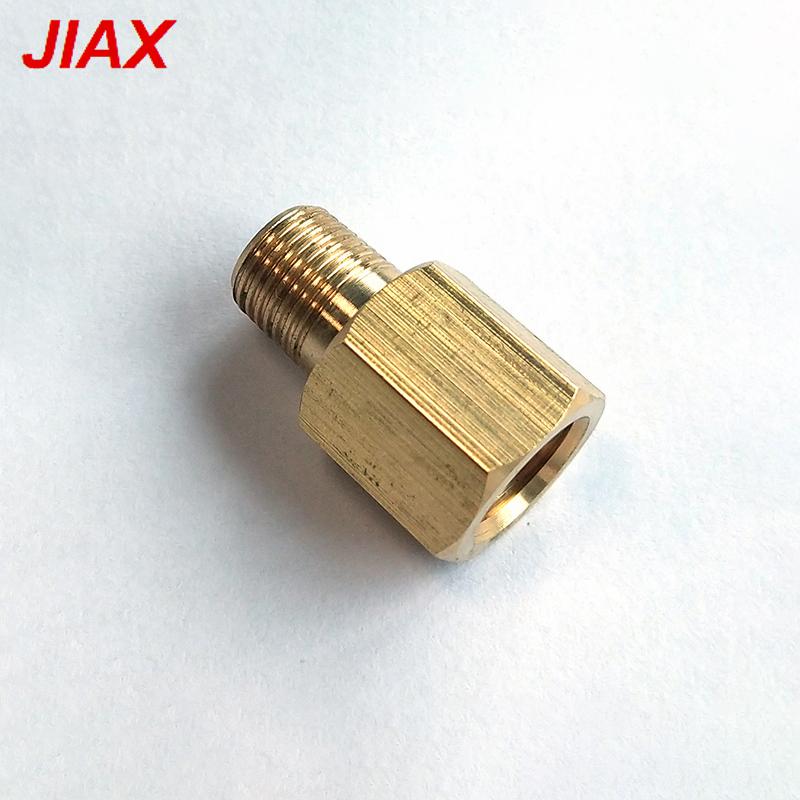 1/8 NPT To 1/8 BSPT Brass Connector Sensor Send Adapter Reducer Cross-Border Hot Seller Manufacturer Direct Sales
