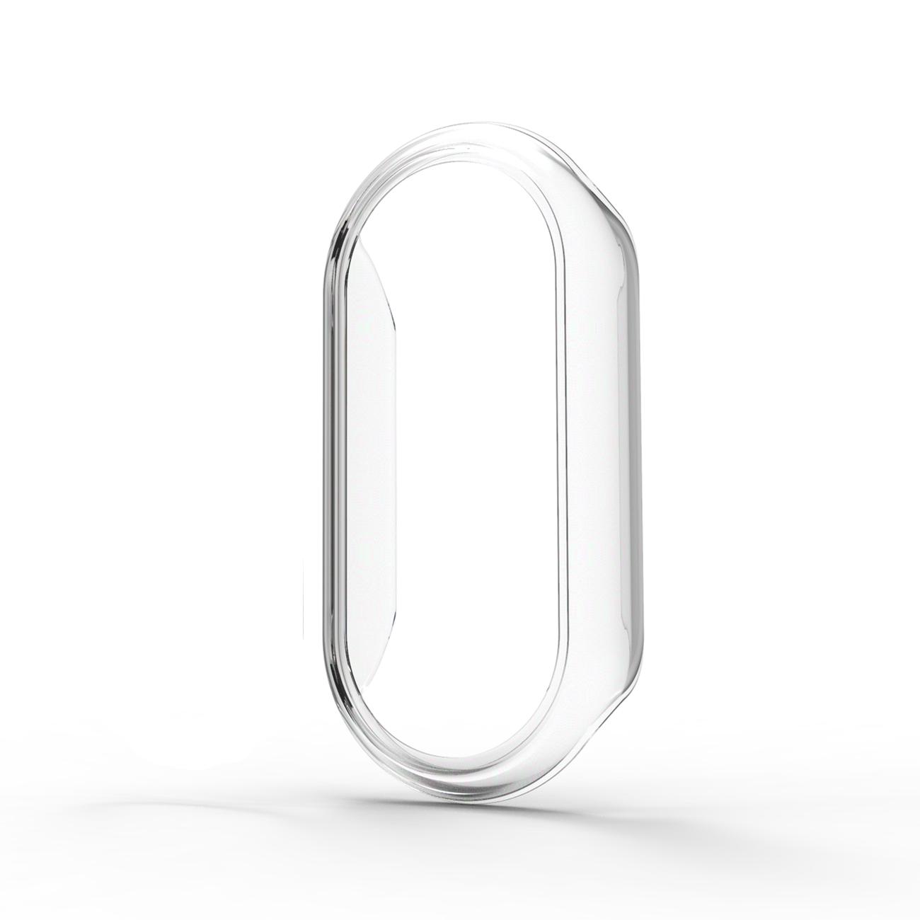 

Мягкий защитный чехол для ПК для Xiaomi Mi Band 8, половина упаковки, защитный чехол с бампером, чехол для Xiaomi Mi Band 8, умные часы For Xiaomi Mi Band 8 прозрачный