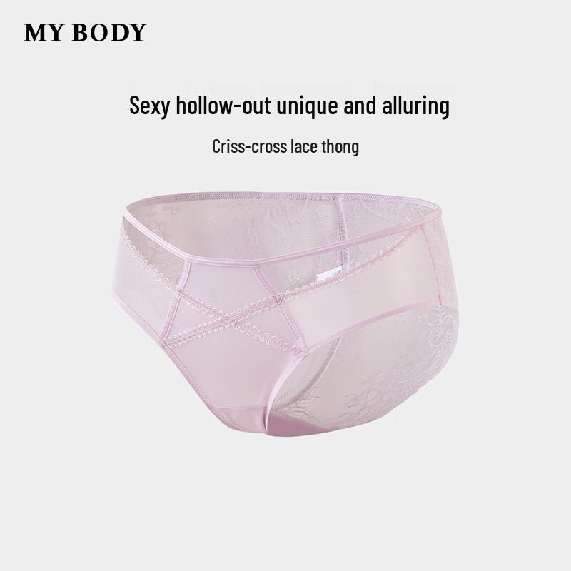 

mybody Women s Lace Low-Rise Briefs L