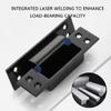 Door Catch Latches Heavy Duty Door Hardware with Adjustable Tension Adjustable Spring Tension Roller Catch for Household
