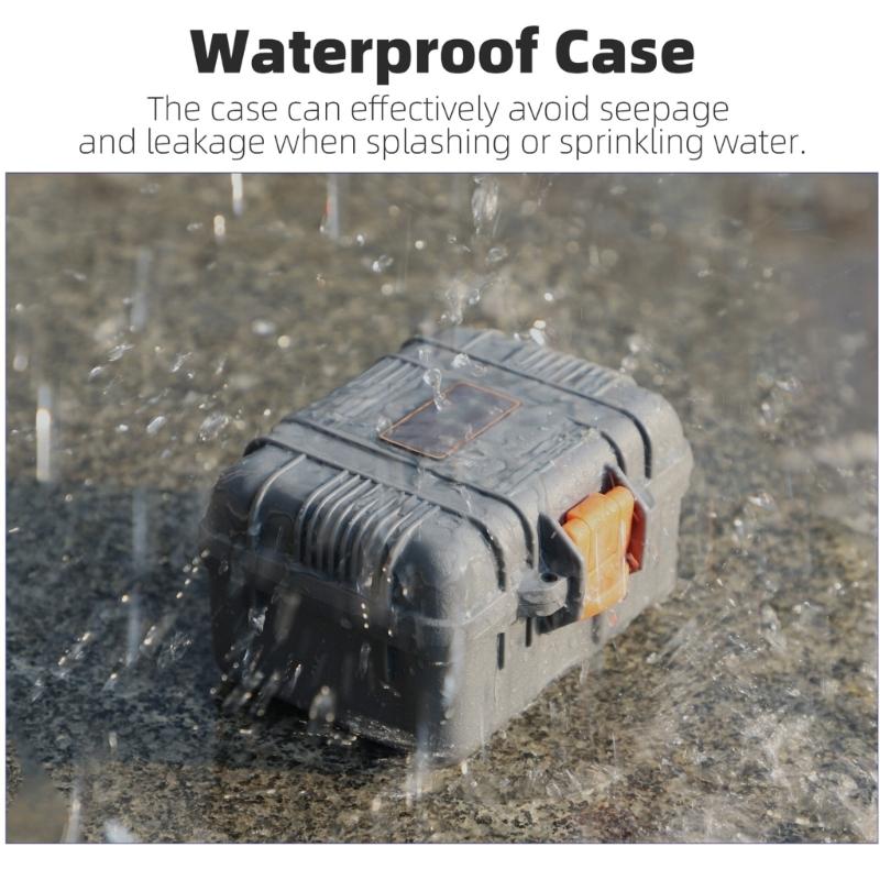 Compacts Storage Organizers For Mini Camera Durably ABS Shell With Waterproof Design And Secure Locking System